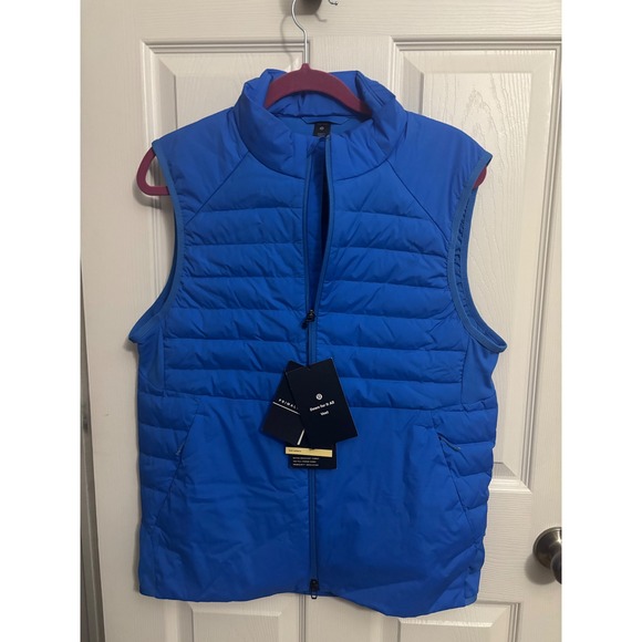 lululemon athletica Other - NEW Lululemon | Men's Down for it All Vest Pipe Dream Blue Sz M LM4AMYS PDBL